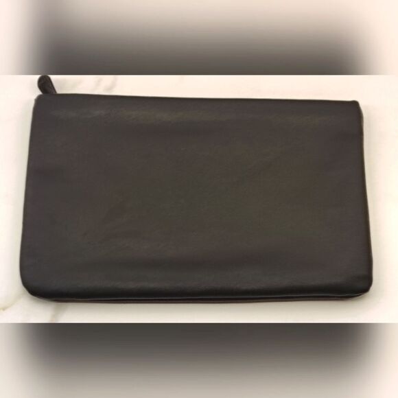 Dior Black Blue Sparkle logo Makeup Cosmetic Bag - Picture 8 of 9